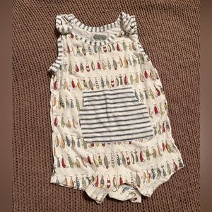 Mud pie shortie romper